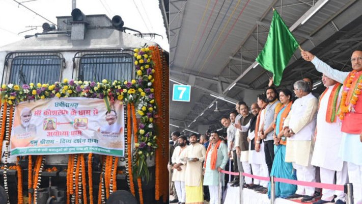 Raipur: Two New Passenger Train Services Flagged Off; ₹54,000 Crore Rail Projects Under Way