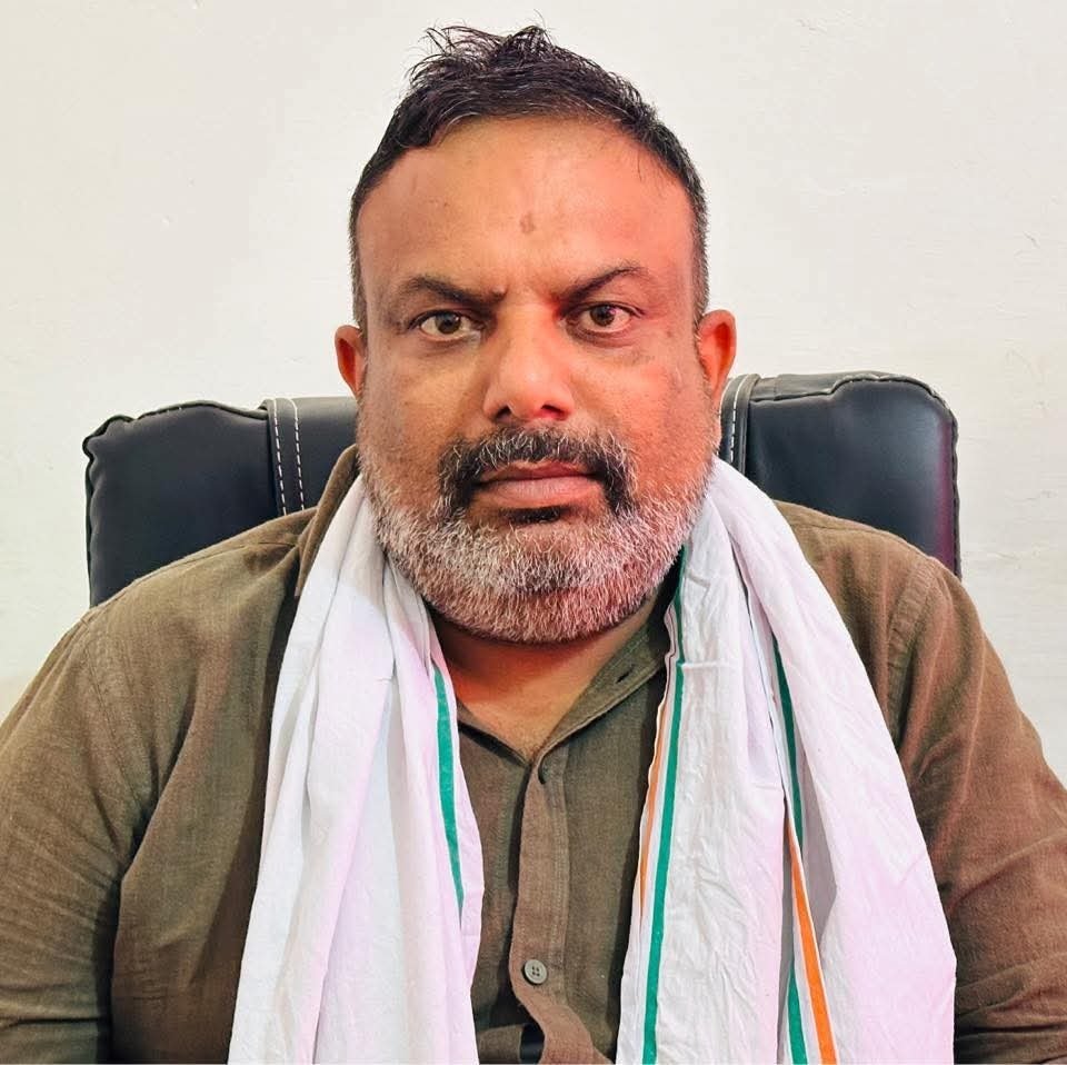 Congress state spokesperson Vinod Sharma