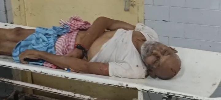 Sanjay Gandhi Memorial Hospital in Rewa, where a patient fell from the third floor